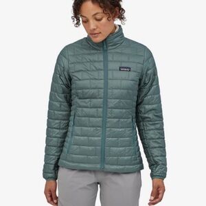 Patagonia Nano Puff Jacket In Regen Green Size M